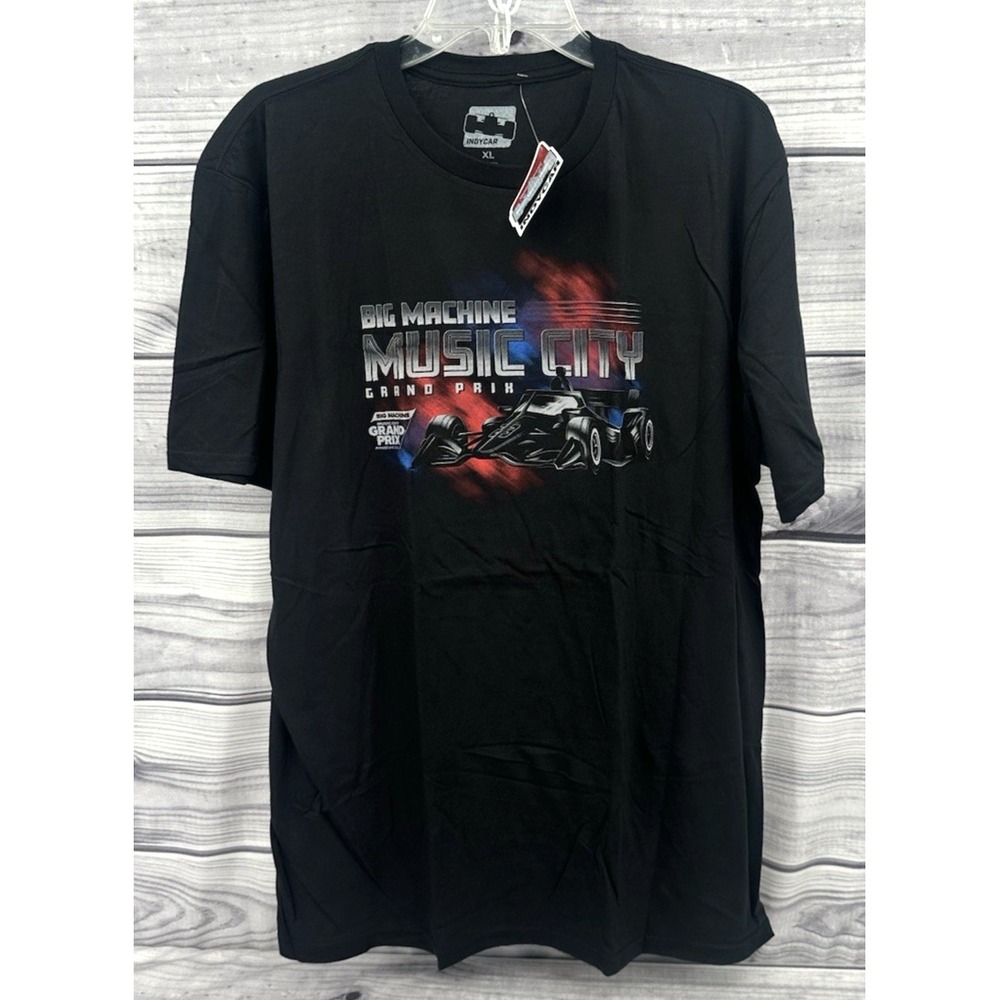 INDYCAR BIG MACHINE‎ MUSIC CITY GRAND PRIX  T SHIRT Unisex Size XL NASHVILLE